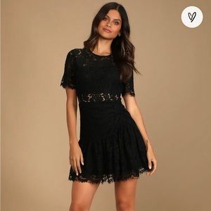Lulu’s lace dress